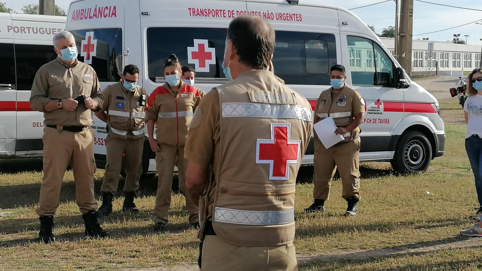Desfile en el Día Internacional de la Cruz Roja 2021