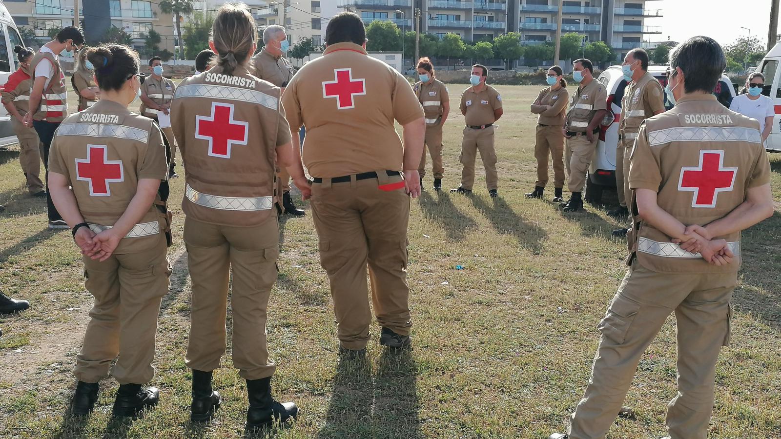 Desfile en el Día Internacional de la Cruz Roja 2021