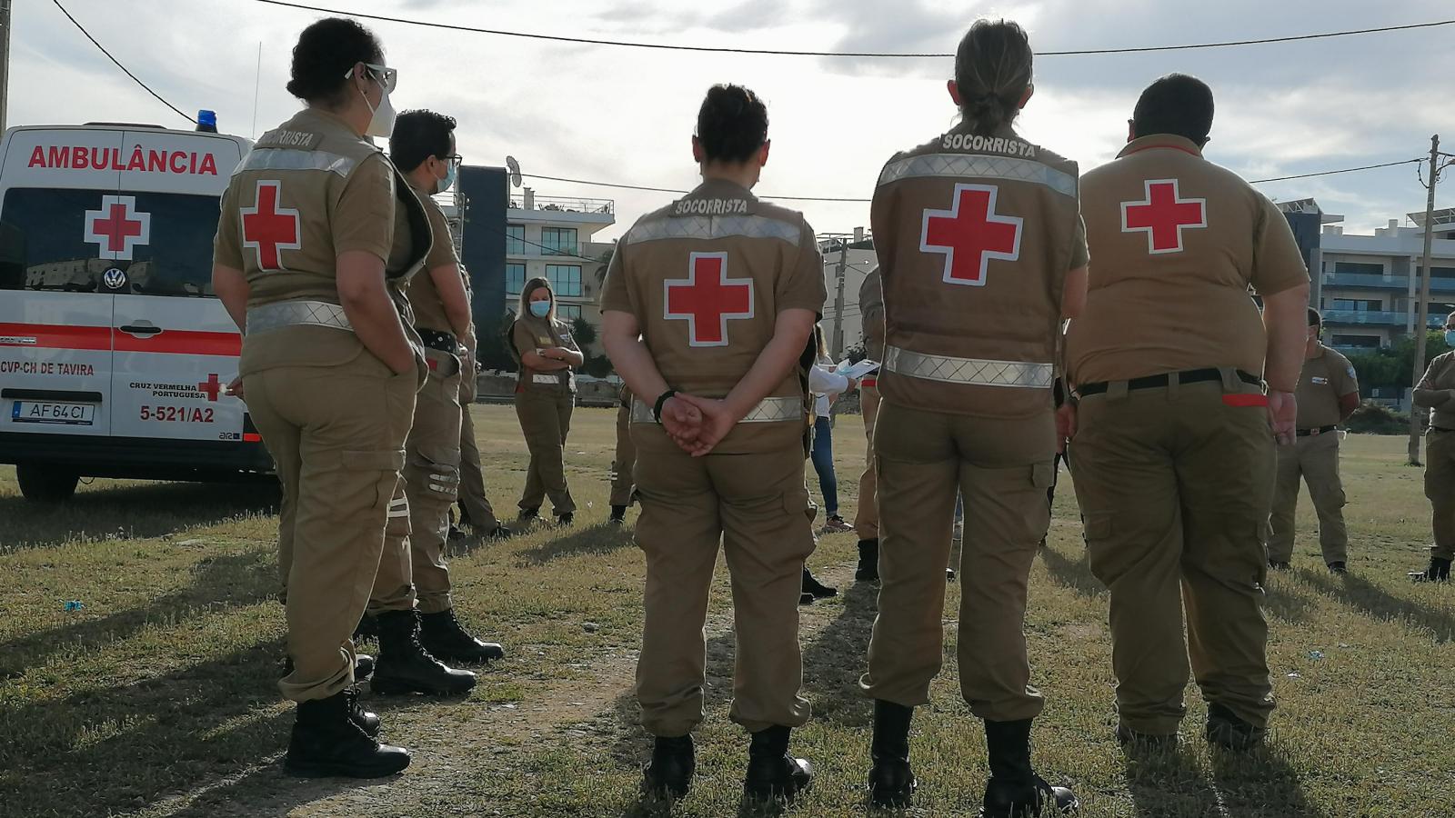 Desfile en el Día Internacional de la Cruz Roja 2021