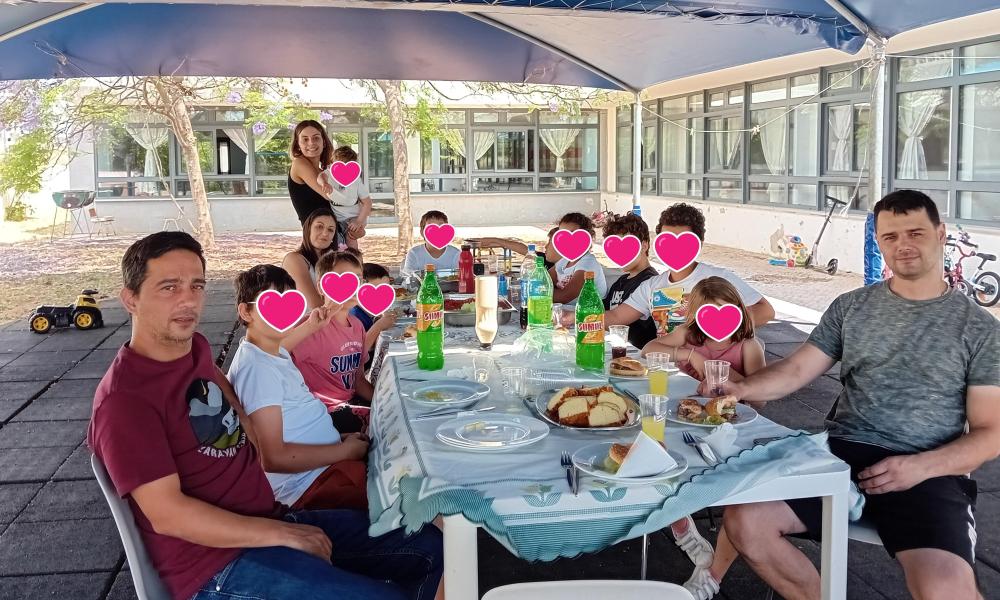 Churrasco na Casa de Acolhimento do Centro Integrado a Crianças 