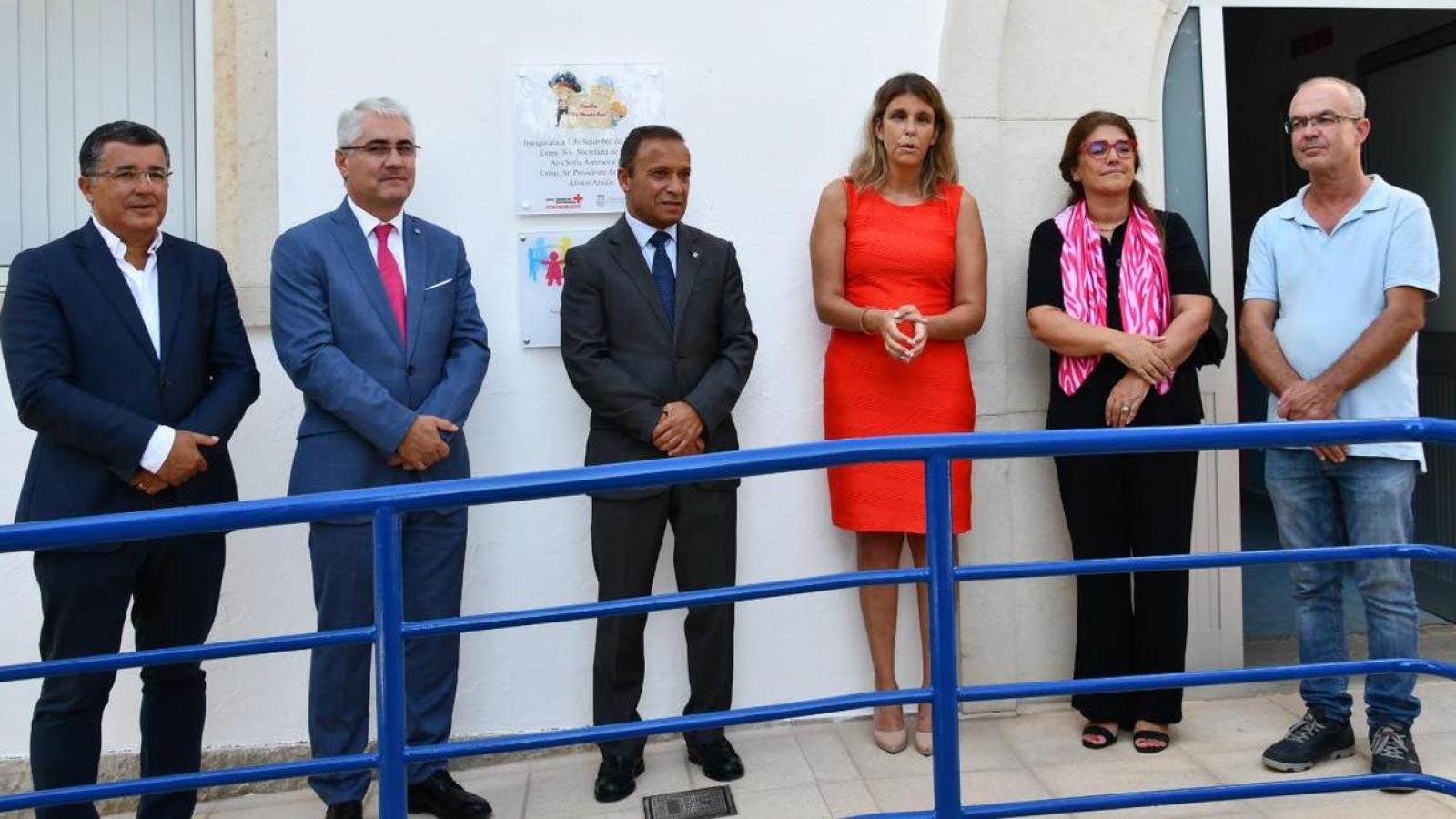 Vila Real de Santo António branch of the Portuguese Red Cross inaugurates new crèche in Vila Nova de Cacela