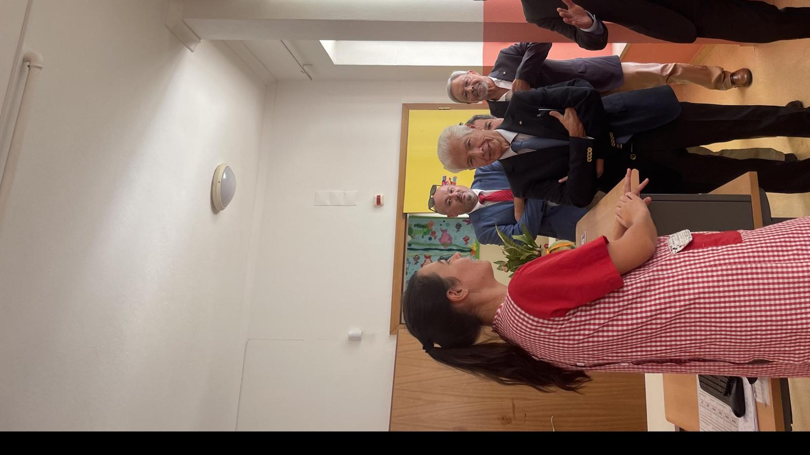 President of the Portuguese Red Cross, António Saraiva, visits Tavira Humanitarian Center