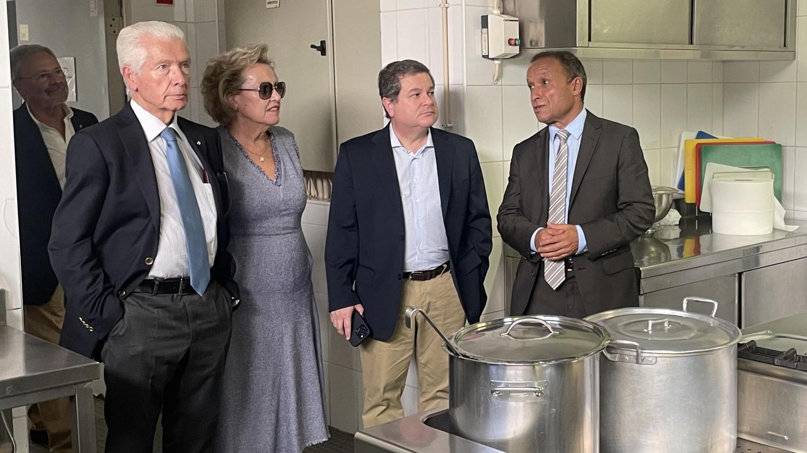 President of the Portuguese Red Cross, António Saraiva, visits Tavira Humanitarian Center