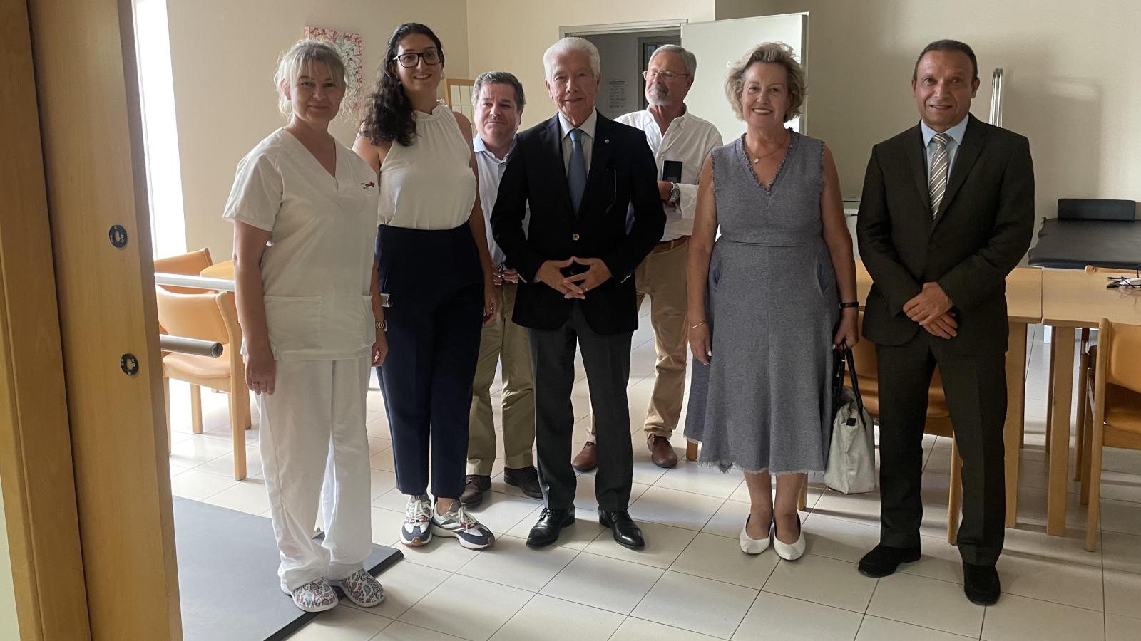 President of the Portuguese Red Cross, António Saraiva, visits Tavira Humanitarian Center