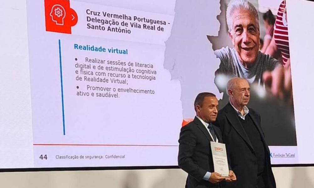 La Delegación de Vila Real de Santo António recibe el Premio BPI | Fundação la Caixa - Seniors 2025 ✨