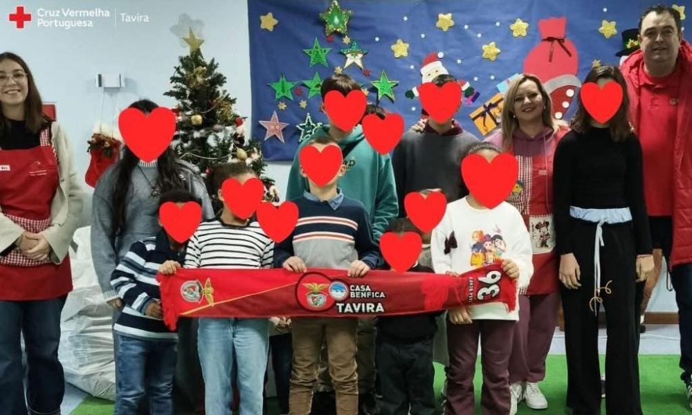 La Casa do Benfica apporte de la joie aux enfants de la Casa de Acolhimento