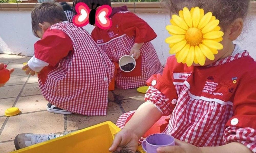 Actividad Sensorial de Primavera en el Centro Infantil “A Semente”