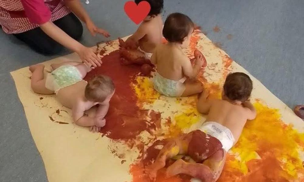 O outono chegou também ao Berçário da Creche “Os Piratinhas”