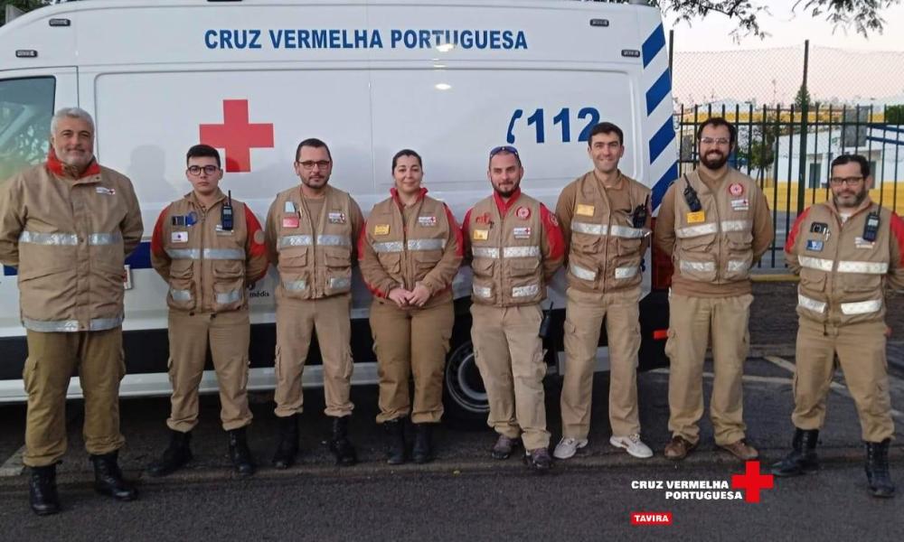 L'unité d'urgence fournit un soutien médical au Rallye de Tavira